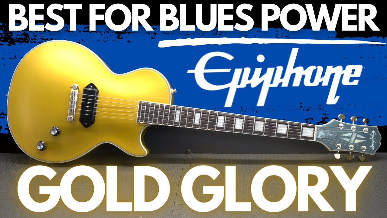 Epiphone Jared James Nichols GOLD GLORY Les Paul Custom
