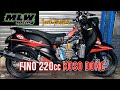 Fino KOSO DOHC 220cc MLW Racing Tuning