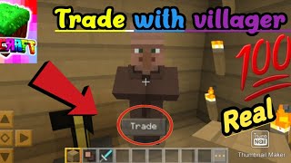 How to trading villager in lokicraft| Lokicraft villager trade | How to trade with villager