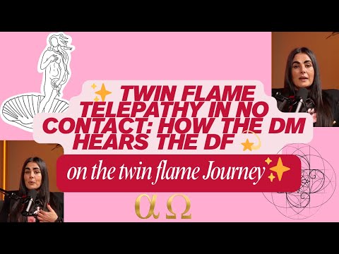 Twin Flame Telepathy in No Contact: How the DM Hears the DF 💫  ON THE TWIN FLAME JOURNEY
