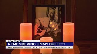 Music City mourns &#39;Margaritaville&#39; singer Jimmy Buffett