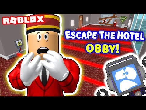 ESCAPE EVIL HOTEL OBBY in Roblox! 🔪😈 ► Fandroid the Musical Robot!
