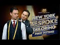 First Fitting of my First Bespoke Suit from a U.S. Tailor! Paolo Martorano Bespoke | Kirby Allison