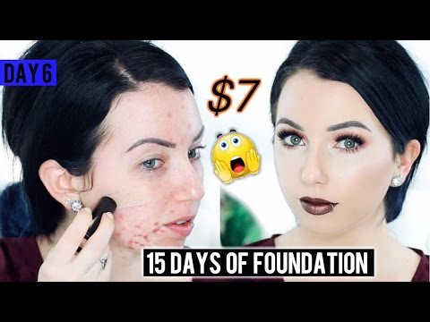 FULL COVERAGE $7 STICK FOUNDATION!? Max Factor Pan Stik {First Impression} 15 DAYS OF FOUNDATION Video