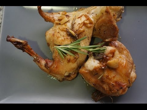 Conejo al horno