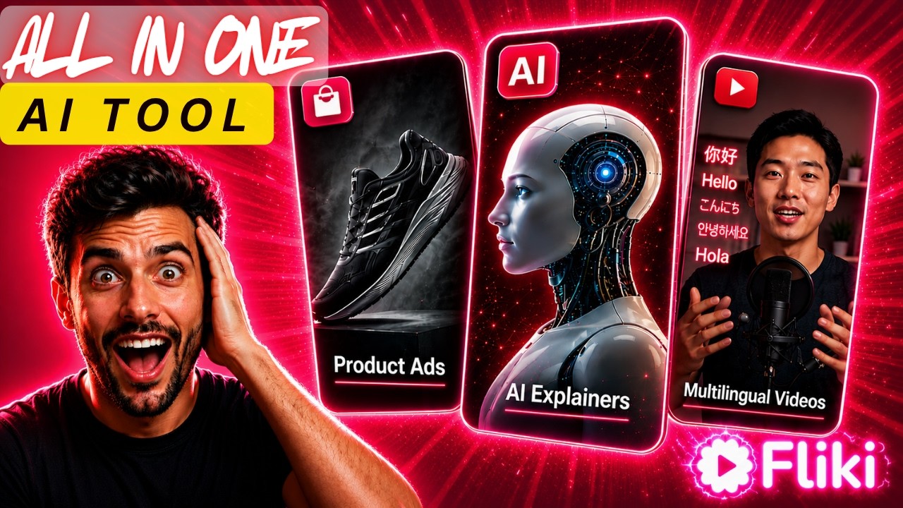 I tested Fliki AI with 5 different AI Video Styles, Is it the Best AI Video Generator? video thumbnail
