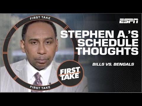 Stephen A. thinks the NFL will find a way to re-play Bills vs. Bengals | First Take