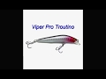 Viper Pro Troutino 6,00cm Real Perch - Forellen Wobbler 6cm - Real Perch - 3g - 1Stück
