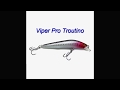 Viper Pro Troutino 6,00cm Lemon Back Forellen Wobbler 6cm - Lemon Back - 3g - 1Stück