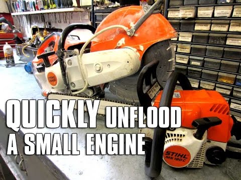 HOW-TO Quickly Un-flood An Engine!