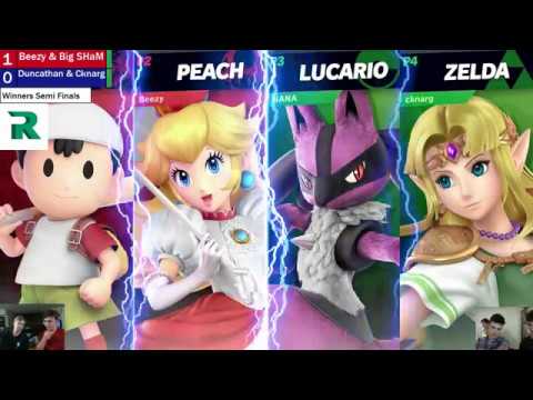 RGF BB #1 | Big SHaM + Beezy (Red) vs. duncathan + Cknarg (Green) | SSBU Dubs WSFs