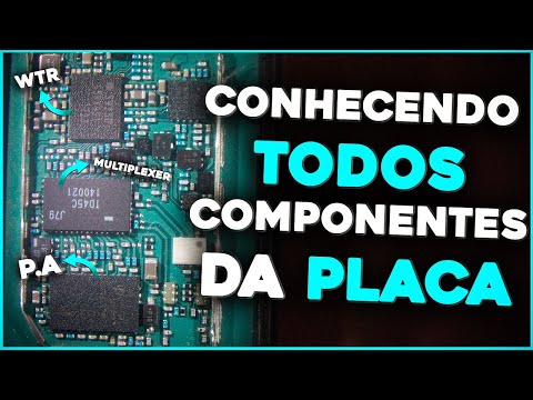 Conhecendo TODOS os Componentes da Placa de Um Celular! (Bem Explicado!)