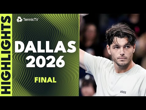 Taylor Fritz vs Ben Shelton For The Title 🏆 | Dallas 2026 Final Highlights