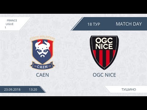 AFL18. France. Ligue 1. Day 18. Caen - OGC Nice.