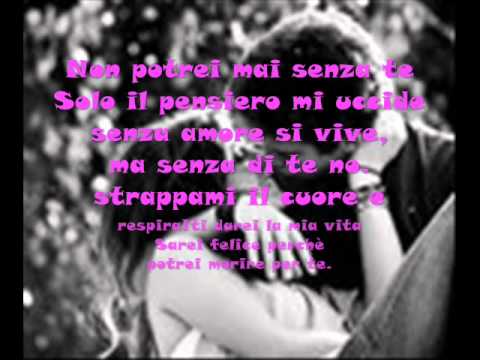 potrei morire di te - Mc feat. Beatrice Valente (con testo)