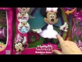 Disney Minnie Mouse Rainbow Dazzle Sparkle Color Change Lights Talking Singing Toy Video
