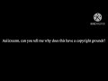 Why The Hell Is There A Copyright Grounds