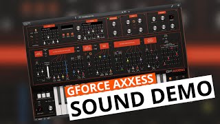 Video thumbnail for GForce Software AXXESS Sound Demo - The ARP Axxe Synthesizer For The 21st Century by SYNTH ANATOMY