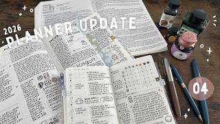April 2026 Planner Update | Hobonichi, Reading Journal + Chicago Pen Show Haul!