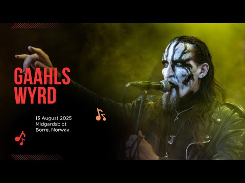 Gaahls Wyrd (ex-Gorgoroth) – Live at Midgardsblot Metal Festival (August 13, 2025)