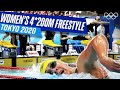 CLOSE Final Women S 4x200m Freestyle Relay ‍ ️ Tokyo 2020 Replays