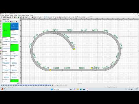 Gleisplan für Kehrschleife – Märklin C-Gleis auf der Modellbahn