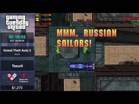 GTU2021 - Grand Theft Auto 2 Any% by Tezur0