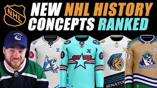 NHL 'New History' Jerseys Concepts RANKED!
