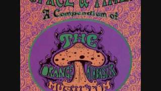 Orange Alabaster Mushroom - Space and Time