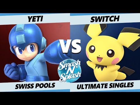 SNS5 SSBU - Yeti  (Mega Man) Vs. Switch (Pichu) Smash Ultimate Tournament Pools