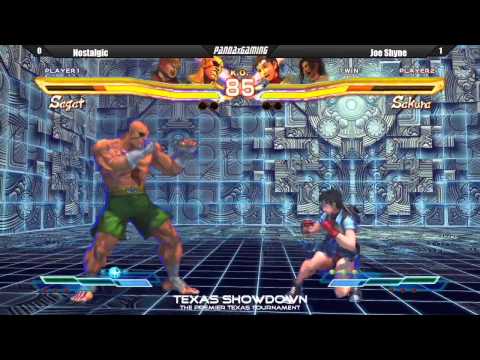 Nostalgic vs Joe Shyne - Street Fighter X Tekken (Texas Showdown)