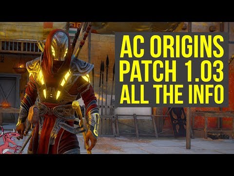 Assassin's Creed Origins Update 1.03 OUT NOW - Adds New Features & Changes!  (AC Origins 1.03) Video