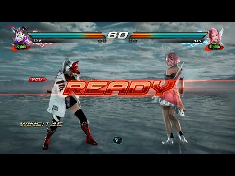 409_3 Kunimitsu Ryona vs Alisa - Tekken 7 ( Anakin x24 ) sin Grafica Dual