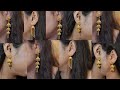 latest gold jhumka designs 2021!! beautiful gold earrings designs with price