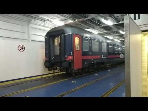 Trenitalia: Sicily 2022: ICN1954 (Palermo C.le-Roma T.) on brand new train ferry Iginia