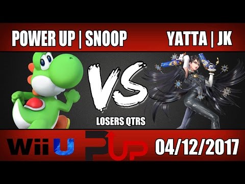 Power Up | Snoop (Yoshi) vs Yatta | JK (Bayonetta) - Wii U Winners Finals SOS