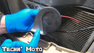 How to Install a Universal Horn on any Vehicle | Techn' Moto