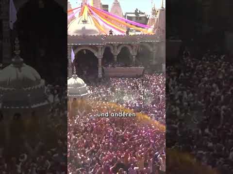HOLI-FESTIVAL IN INDIEN: Millionen feiern das Farbenfest – ein Meer aus Freude und Tradition!