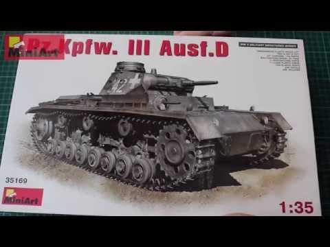 Pz.Kpfw. III Ausf.D, MiniArt 35169 (2015)