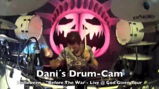 Helloween - Before The War (Dani Löble Drum-Cam)