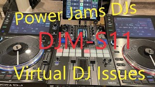 Pioneer DJM S-11 Virtual DJ Issue