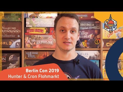 Berlin Brettspiel Con 2019 - Hunter & Cron Flohmarkt