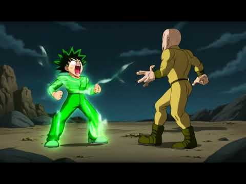 Deku vs Saitama //mha vs one punch man//sketch49//like and subscribe 