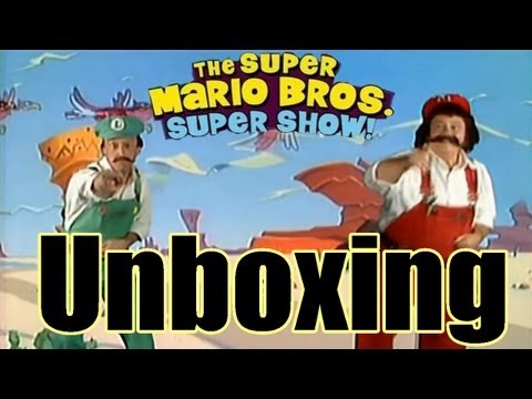 Unboxing Super Mario Bros. Super Show DVD Box (German)