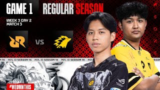 Download lagu RRQ HOSHI vs ONIC | Regular Season Week 3 Day 2 | Game 1 | #MPLIDS16 mp3