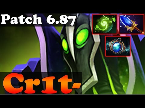 Dota 2 - Cr1t- 7158MMR Plays Rubick With Aghanim's Aether Lens and Refresh - Ranked Full Gameplay