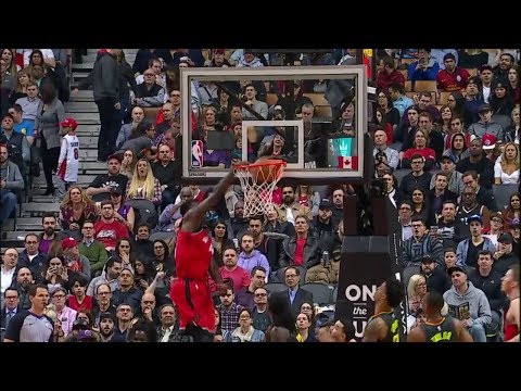 Raptors Highlights: VanVleet to Siakam Alley-Oop - March 6, 2018