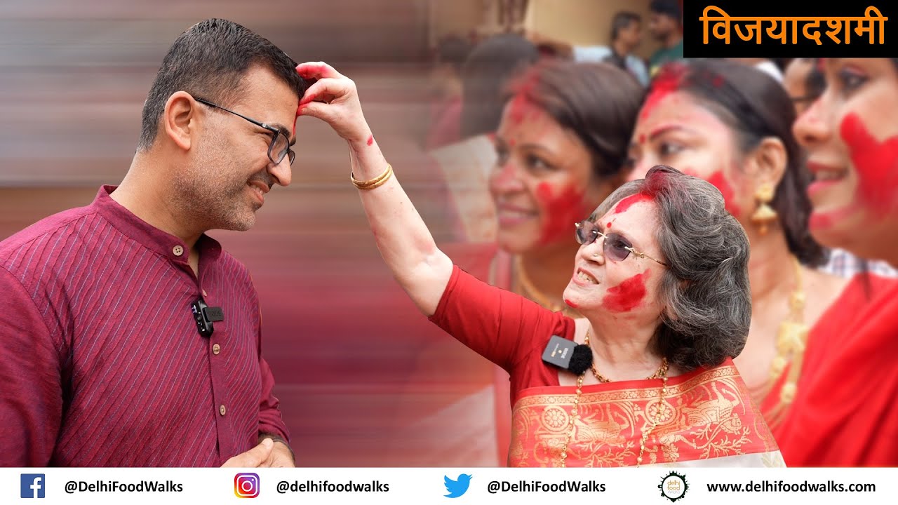 Vijaydashami, Visarjan & Sindur Khela in Kolkata with NEXT LEVEL local BENGALI Special FOOD