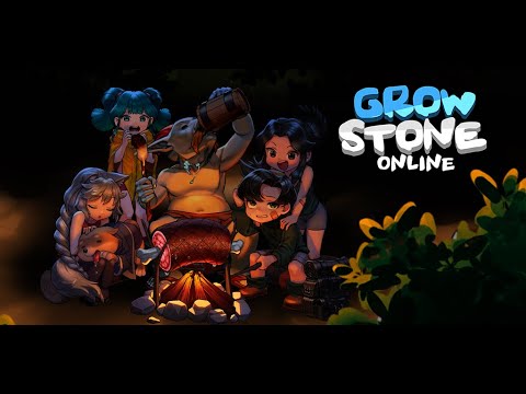 GrowStone Online: pixel MMORPG video