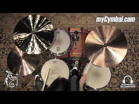 Демонстрация звучания Paiste 2002 20" Black Big Beat